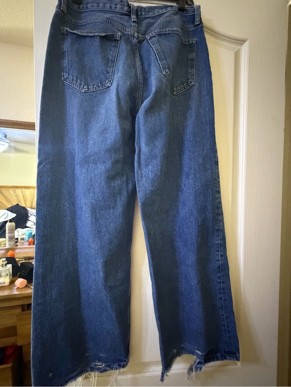 Agolde low slung baggy/Essence - Picture 3 of 7